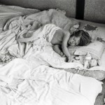 Josiane Keller - asleep on the futon