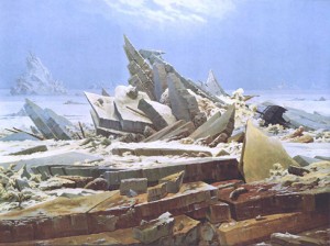 Caspar David Friedrich The Wreck of Hope