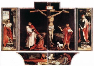 Matthias Grunewald Isenheimer Altar first view
