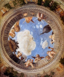 Andrea Mantegna, ceiling oculus