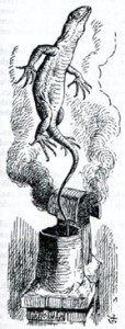 John Tenniel - Bill the lizard