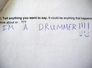 Ox - I'M A DRUMMER!!!!