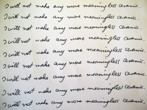 Josiane Keller - I will not make any more meaningless ceramic