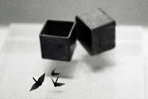 Josiane Keller - Sasaki Sadako's origami cranes