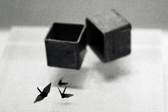 Josiane Keller - Sasaki Sadako's origami cranes