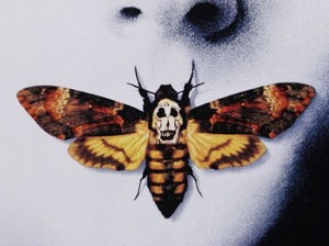 DAZU - Silence of the Lambs-poster moth close-up