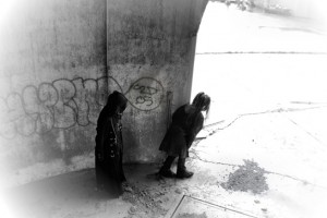 Katia Roberts - leaving Faust's squat