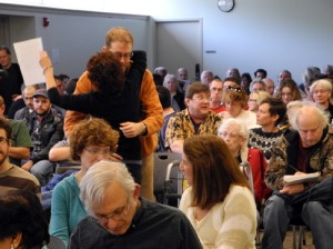 Josiane Keller - Harvey Pekar monument unveiling event