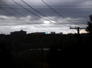 Josiane Keller - neon billboard from Gwen's garden