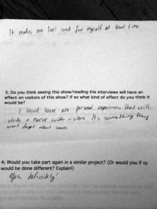 Josiane Keller - feed-back form