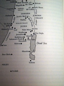 Josiane Keller - Dead Sea map