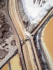 Richard Norwitz - bird's eyes perspective cars by the dead sea