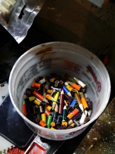 Josiane Keller - pen stubs in a bucket