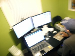 Josiane Keller - unnamed guy working on SERIOUSLY animation