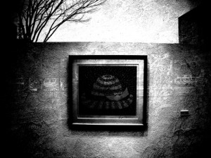 Josiane Keller - Yayoi Kusama print of a hat