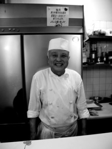 Josiane Keller - Usami Sadayuki owner of Kitchen Tokiwa