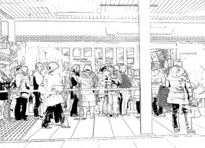 Josiane Keller - my life as a manga - free coffee with Pretzels