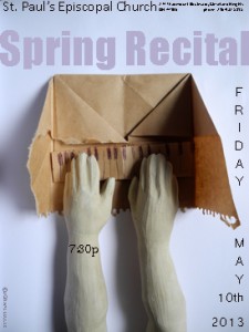 Josiane Keller - piano SPRING RECITAL poster