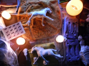 Josiane Keller - Sallie 8 and 9 running by candle light