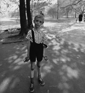 Diane Arbus - Boy with a Toy Grenade in Central Park