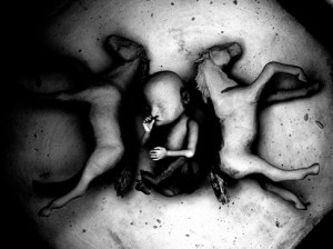 Josiane Keller - 2 horses and baby