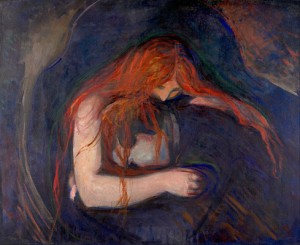 Edvard Munch - Vampire - 1895