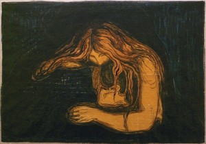 Edvard Munch - Vampyr II - 1895 - 1902
