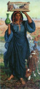 William Holman Hunt - The Afterglow in Egypt - 1863