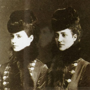 Princess Dagmar (Empress Maria Feodorovna of Russia) and Princess Alexandra of Denmark (Queen Alexandra of the United Kingdom)