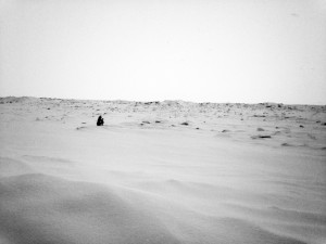 Josiane Keller - taking pictures in the ice