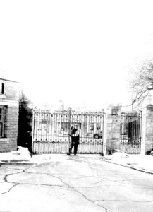 Josiane Keller - cemetery gate keeper 1