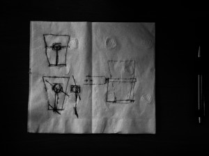 Josiane Keller - Aurelian's drawing wheelchair cup holder