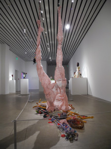 Joyce J Scott - Lynched Tree - backside
