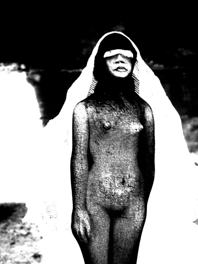Josiane Keller - Alice with black and white veil 2