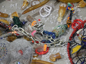Joyce J Scott - Lynched Tree - detail 2