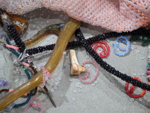 Joyce J Scott - Lynched Tree - detail 4