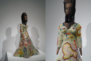 Joyce J Scott - Pretty Girl Veiled - 2012