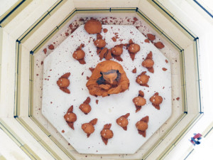 Josiane Keller - Madonna with exploded head after bisque
