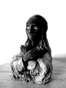 Josiane Keller - Foujita black Madonna bw