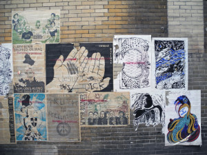 Josiane Keller - wheat paste poster