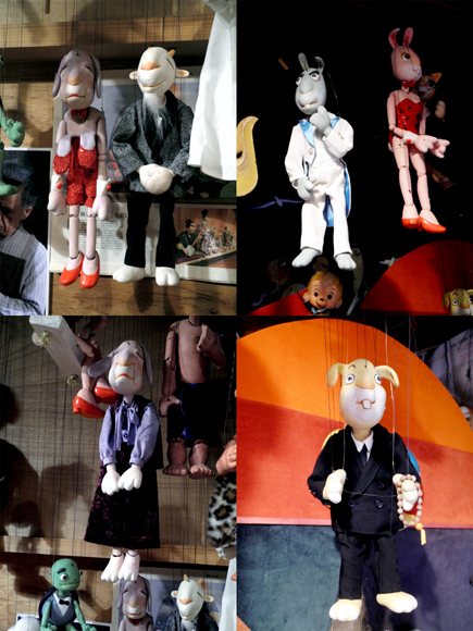 Josiane Keller - contemporary Minomushi marionettes
