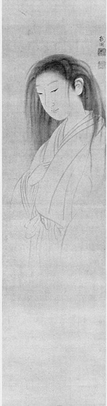  円山 応挙 Maruyama Okyo - お雪の幻 the Ghost of Oyuki - 1750