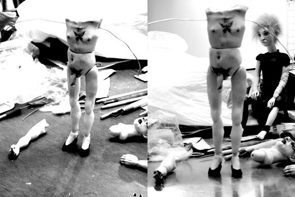 Josiane Keller - ChoCho's body without arms