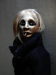 Josiane Keller - Chiaki smoking looking at me