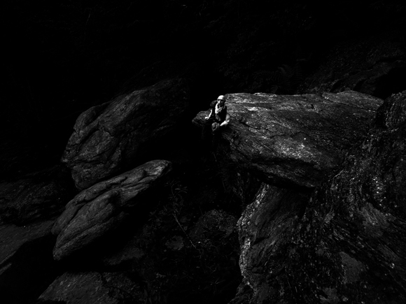 Sebastiao Com'Sal on a cliff overhang 2 - Credit Photo Courtesy of Sebastiao Com'Sal