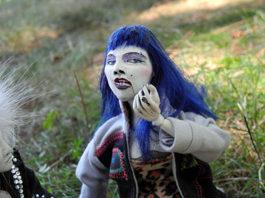 Josiane Keller - Molly smoking weed on the graveyard
