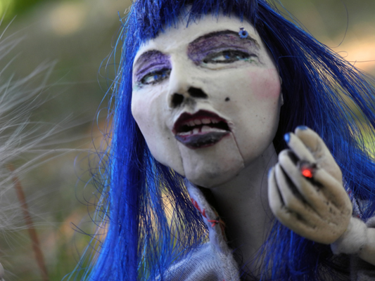 Josiane Keller - Molly smoking weed on the graveyard 2