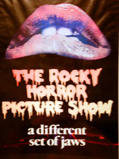 20th Century Fox - The Rocky Horror Picture Show - Lorelei Shark's lips - movie poster - 1975
