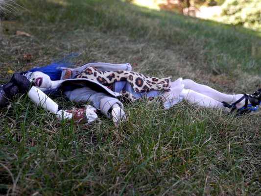 Josiane Keller - Molly lying in the grass 6