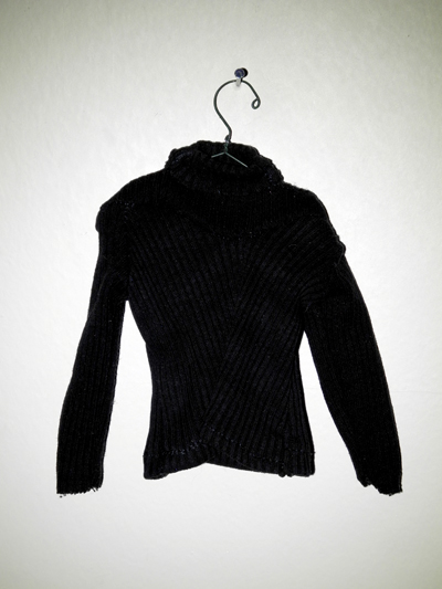 Josiane Keller - Jan's black turtle-neck